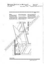 MBT Zitbank, "Ingle-nook" - Bouwtekening Schaal 1 : N/A (45.03.001)
