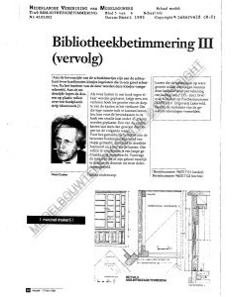 MBT 45.05.002 Bibliothekstäfelung