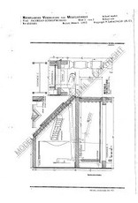 MBT Jacobean schrijfbureau - Bouwtekening Schaal 1 : N/A (45.06.001)