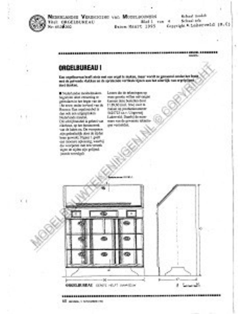 MBT Orgelbureau - Bouwtekening Schaal 1 : N/A (45.06.002)