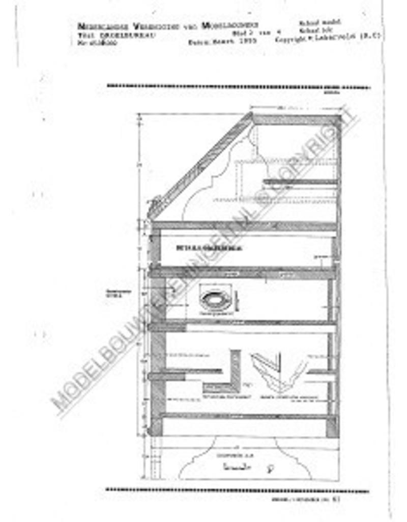 MBT Orgelpult - Bauzeichnung Maßstab 1 : N/A (45.06.002)