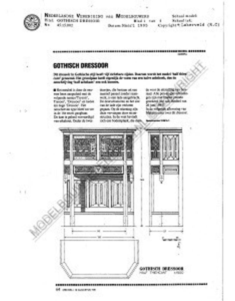 MBT 45.15.002 Gothic dresser