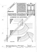 MBT Kabinet (Louis XV-XVI) - Bouwtekening Schaal 1 : N/A (45.16.001)