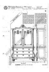 MBT Kabinet (Louis XV-XVI) - Bouwtekening Schaal 1 : N/A (45.16.001)