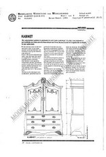 MBT Kabinet (laat Louis XV) - Bouwtekening Schaal 1 : N/A (45.16.002)