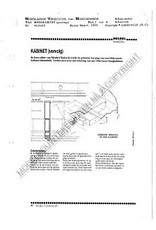 MBT Groninger Bogenschrank - Bauzeichnung Maßstab 1 : N/A (45.16.005)