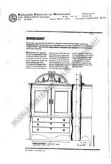 MBT Groningen arch cabinet - Construction drawing Scale 1 : N/A (45.16.007)