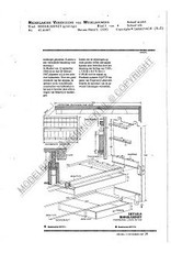 MBT Gronings boogkabinet - Bouwtekening Schaal 1 : N/A (45.16.007)