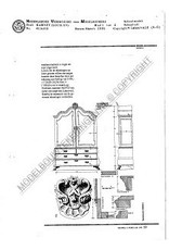 MBT Kabinet (Louis XV) - Bouwtekening Schaal 1 : N/A (45.16.010)