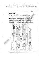 MBT Kabinet (Louis XV) - Bouwtekening Schaal 1 : N/A (45.16.010)