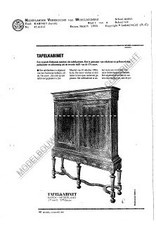 MBT Barok kabinet - Bouwtekening Schaal 1 : N/A (45.16.012)