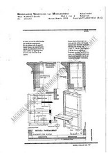 MBT Barok kabinet - Bouwtekening Schaal 1 : N/A (45.16.012)