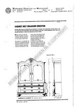 MBT Kabinet (Louis XV) - Bouwtekening Schaal 1 : N/A (45.16.015)