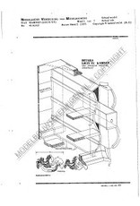 MBT Kabinet (Louis XV) - Bouwtekening Schaal 1 : N/A (45.16.015)