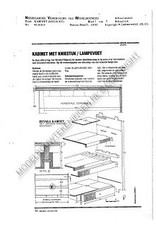 MBT Kabinet (Louis XV) - Bauzeichnung Maßstab 1 : N/A (45.16.015)