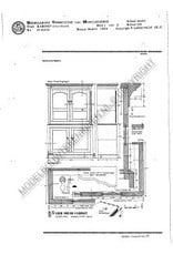MBT Vierdeurs kabinet - Bouwtekening Schaal 1 : N/A (45.16.018)