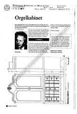 MBT Orgelkabinet - Bouwtekening Schaal 1 : N/A (45.16.021)