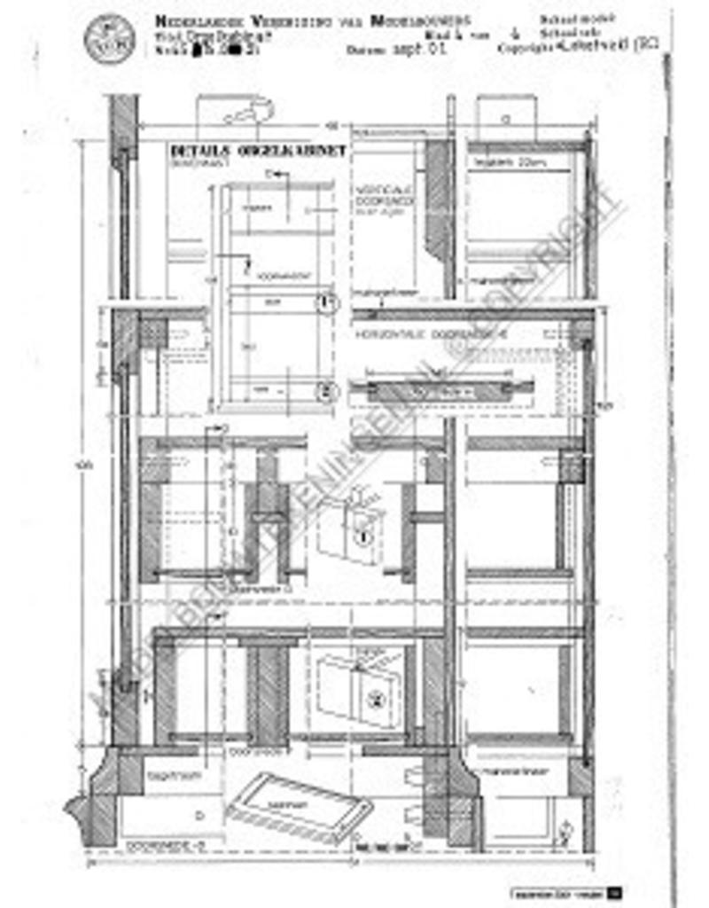 NVM 45.16.021 organ cabinet