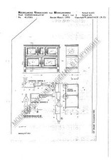 MBT Vijfdeurs kastje - Bouwtekening Schaal 1 : N/A (45.17.001)