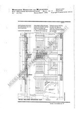 MBT Vijfdeurs kastje - Bouwtekening Schaal 1 : N/A (45.17.001)