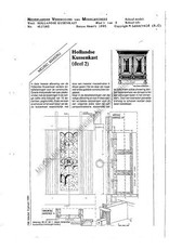 MBT Holländischer Kissenschrank - Bauzeichnung Maßstab 1 : N/A (45.17.002)