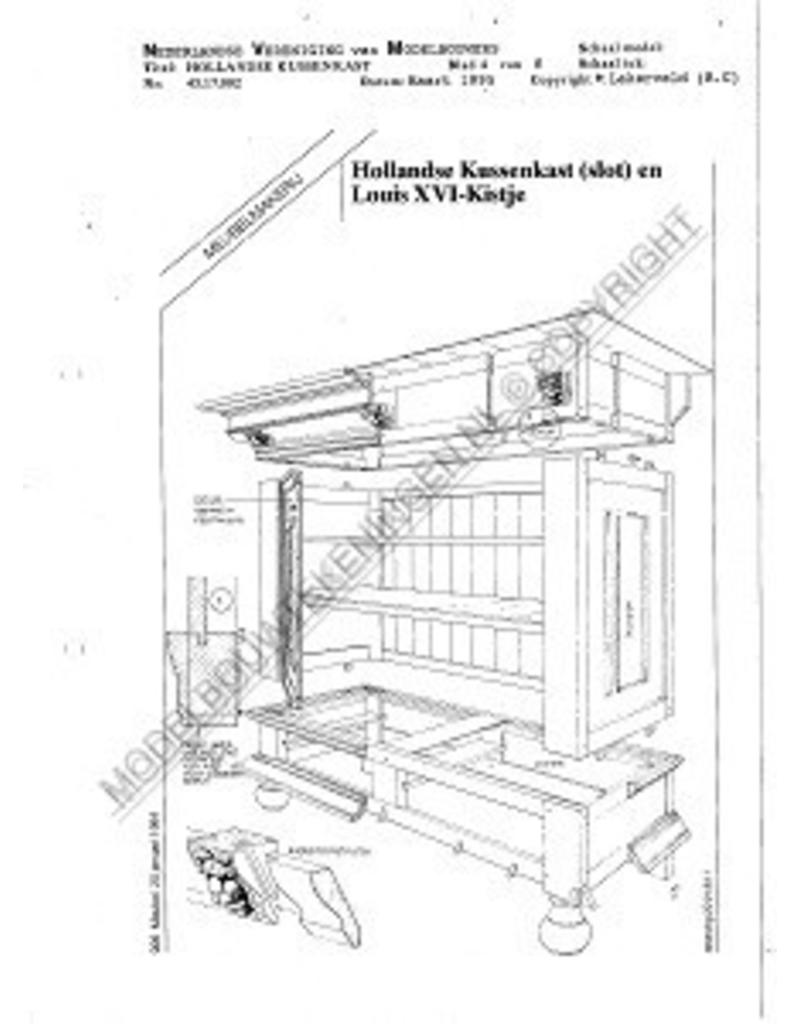 MBT Holländischer Kissenschrank - Bauzeichnung Maßstab 1 : N/A (45.17.002)