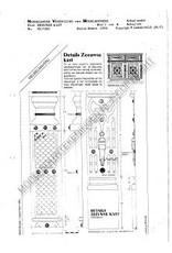 MBT Zeeuwse kast - Bouwtekening Schaal 1 : N/A (45.17.003)