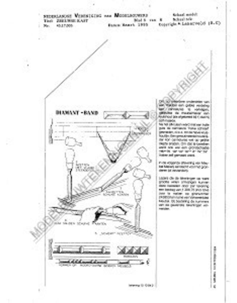 MBT Zeeuwse kast - Bouwtekening Schaal 1 : N/A (45.17.003)