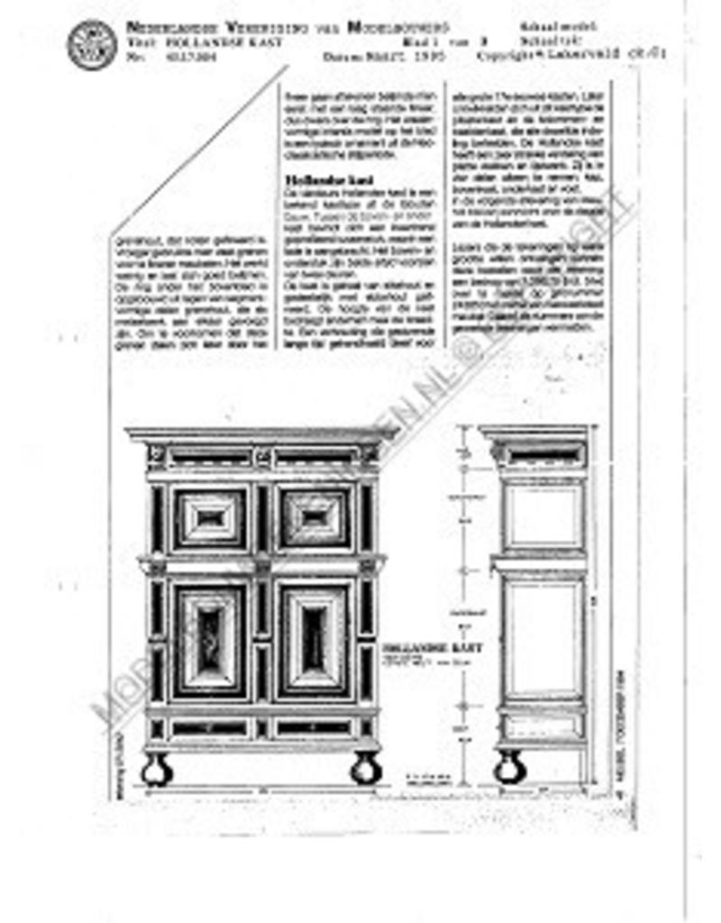 MBT 45.17.004 Dutch cabinet