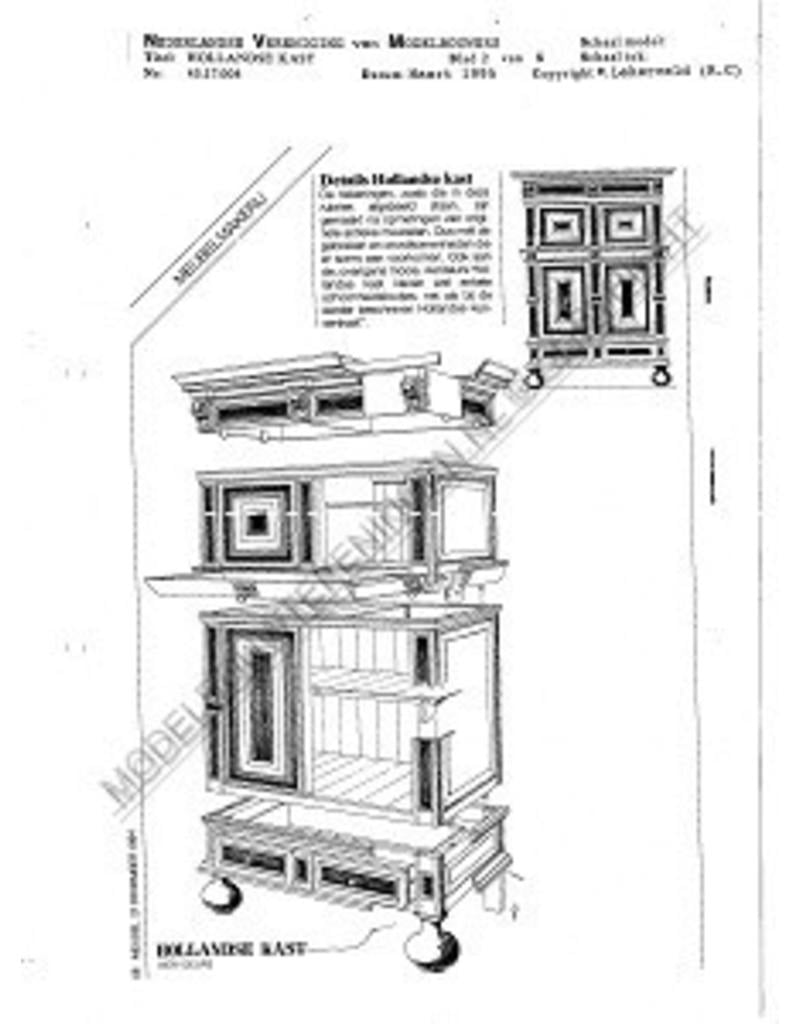 MBT 45.17.004 Holländischer Schrank