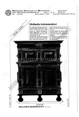 MBT Holländischer Säulenschrank - Bauzeichnung Maßstab 1 : N/A (45.17.005)