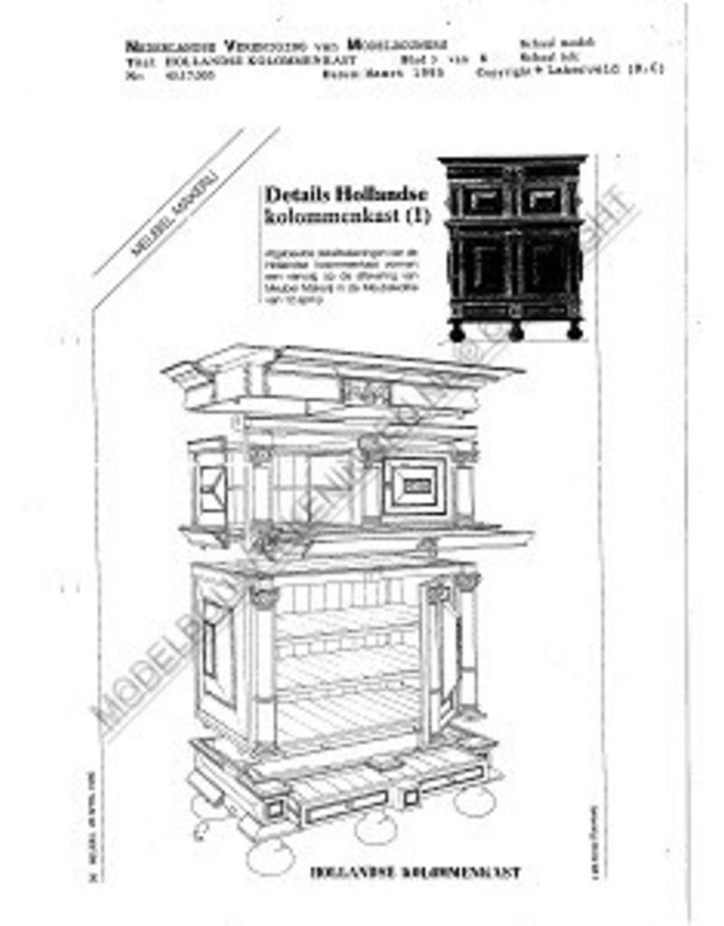 NVM 45.17.005 Dutch cabinet columns