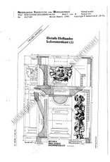 MBT Holländischer Säulenschrank - Bauzeichnung Maßstab 1 : N/A (45.17.005)