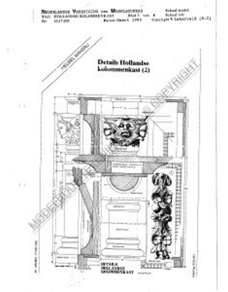 NVM 45.17.005 Dutch cabinet columns