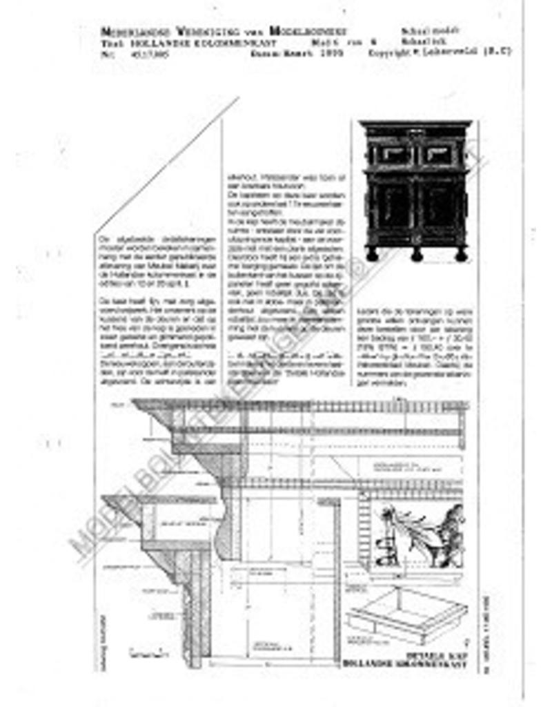 NVM 45.17.005 Dutch cabinet columns