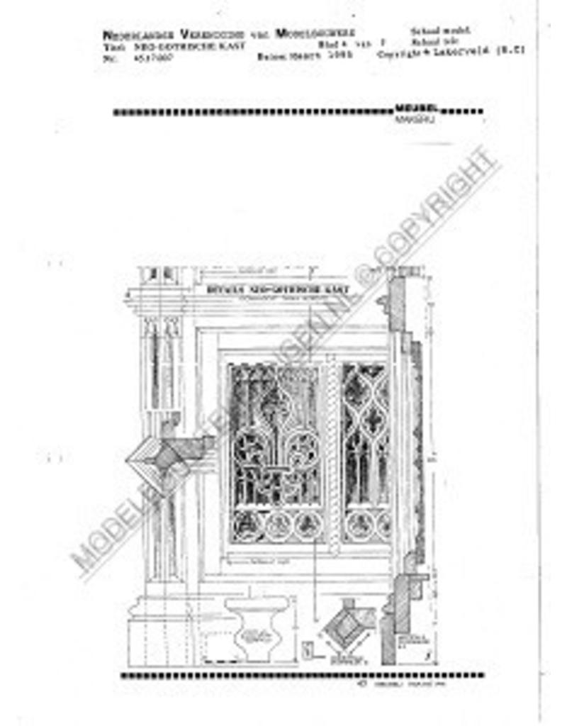 MBT 45.17.007 neugotischer Schrank