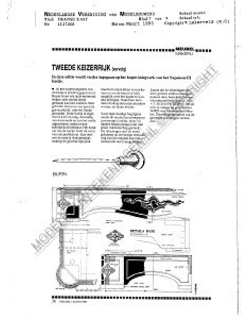 MBT Franse kast - Bouwtekening Schaal 1 : N/A (45.17.008)