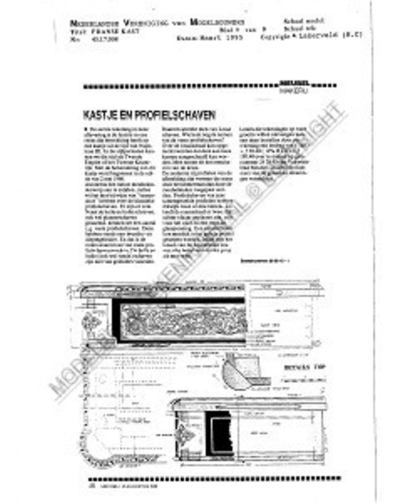 MBT Französischer Schrank - Bauzeichnung Maßstab 1 : N/A (45.17.008)
