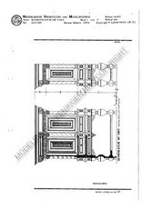 MBT Kussenkast op voet - Bouwtekening Schaal 1 : N/A (45.17.009)