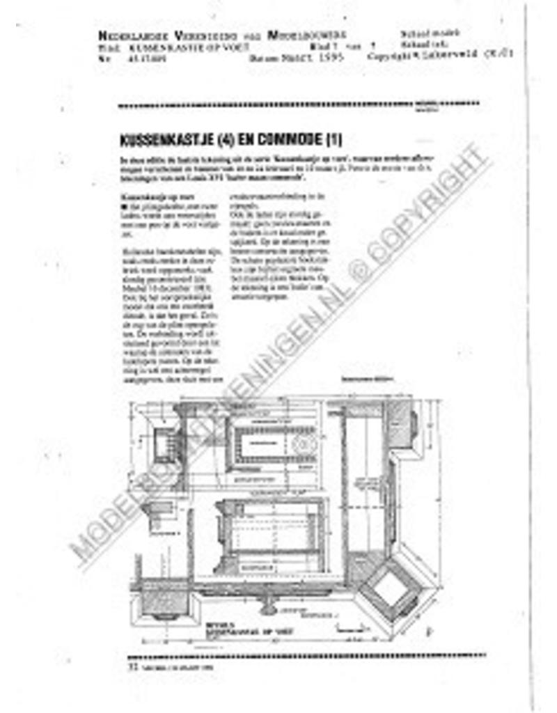 MBT Kissenbox auf Füßen - Bauzeichnung Maßstab 1 : N/A (45.17.009)