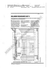 MBT Hollandse renaissance kast - Bouwtekening Schaal 1 : N/A (45.17.011)