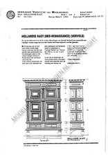 MBT Hollandse kast - Bouwtekening Schaal 1 : N/A (45.17.015)