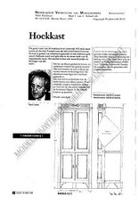 MBT Hoekkast - Bouwtekening Schaal 1 : N/A (45.17.018)