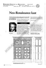 MBT Neo-Renaissance Schrank - Bauzeichnung Maßstab 1 : N/A (45.17.019)