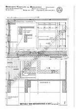 MBT Neo-renaissance kast - Bouwtekening Schaal 1 : N/A (45.17.019)