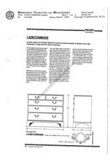 MBT 45.18.002 Englische Schubladenkommode
