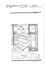 MBT Engelse ladecommode - Bouwtekening Schaal 1 : N/A (45.18.002)