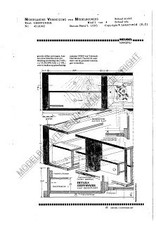 MBT Chiffonier - Bouwtekening Schaal 1 : N/A (45.18.005)