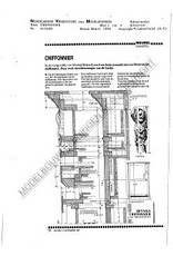 MBT Chiffonier - Bouwtekening Schaal 1 : N/A (45.18.005)