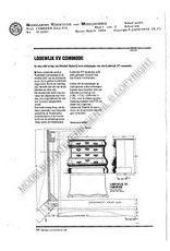 MBT Louis XV commode - Bouwtekening Schaal 1 : N/A (45.18.007)